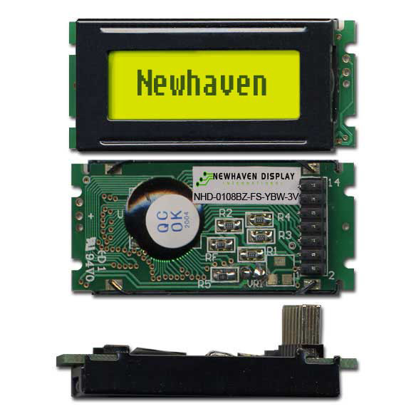 NHD-0108BZ-FS-YBW-3V NHD-0108BZ-FS-YBW-3V