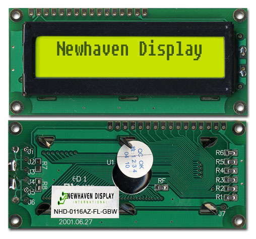 NHD-0116AZ-FL-GBW NHD-0116AZ-FL-GBW