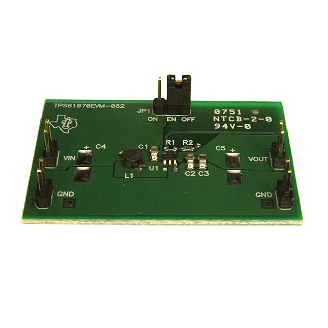 TPS61070EVM-062 TPS61070EVM-062